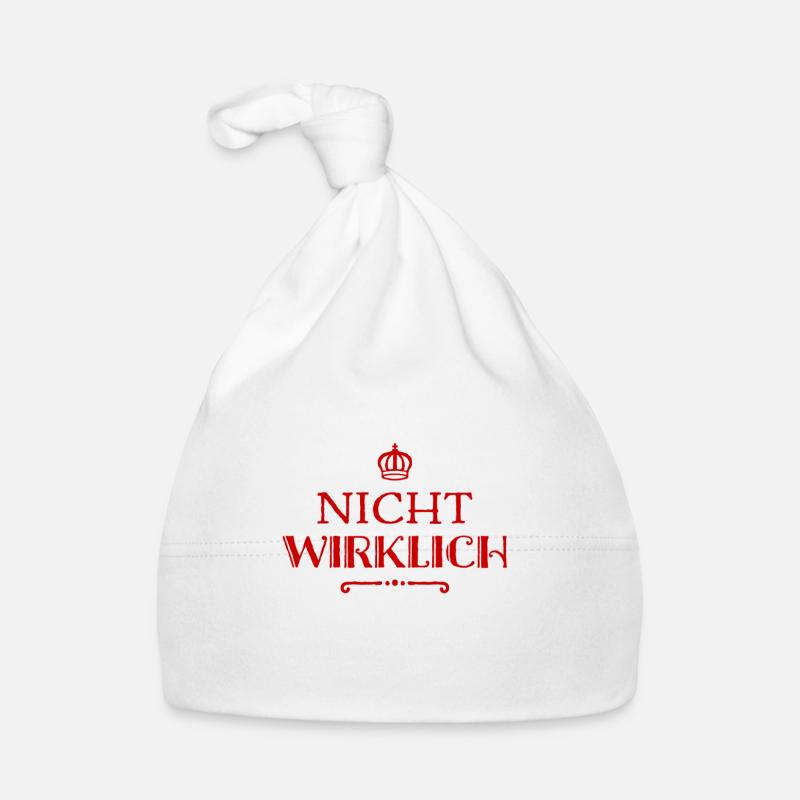 ich sage nein Baby Bio-Mütze