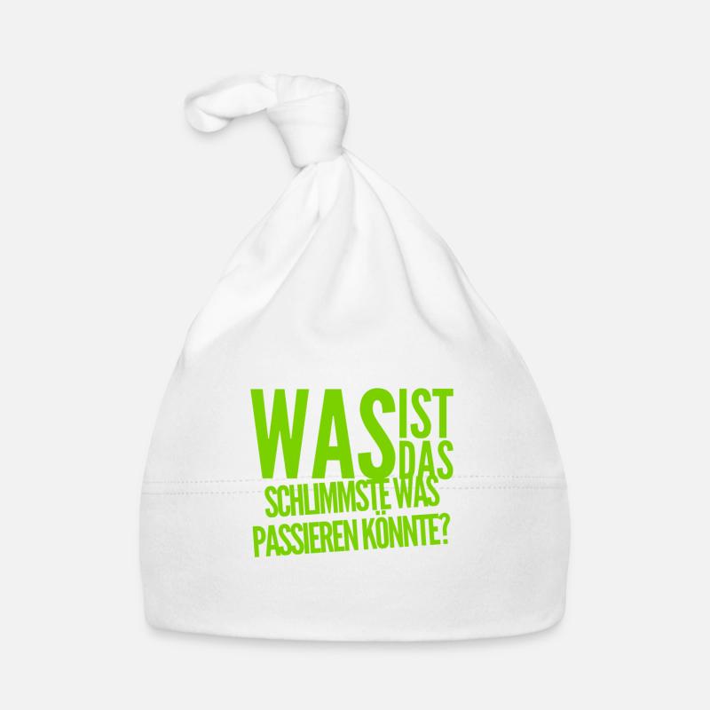 es wird gut werden Baby Bio-Mütze