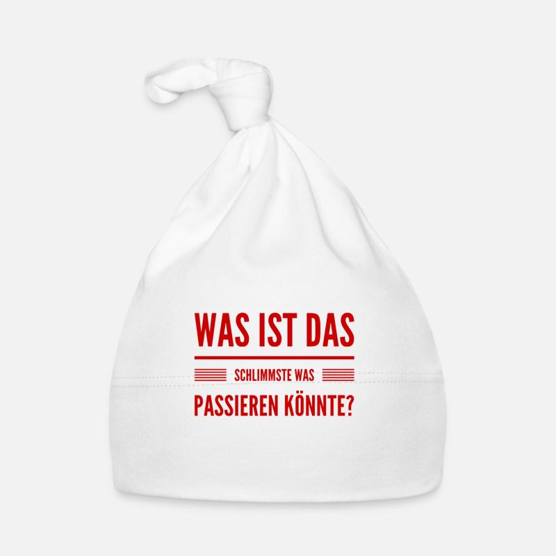 das wird schon werden Baby Bio-Mütze