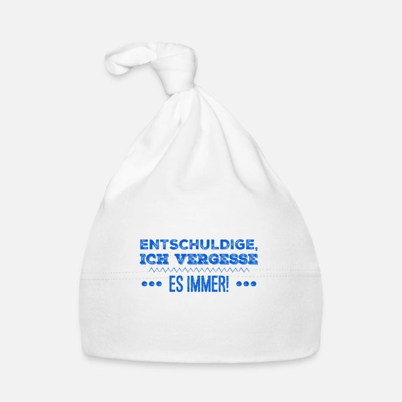 entschuldige bitte Baby Bio-Mütze