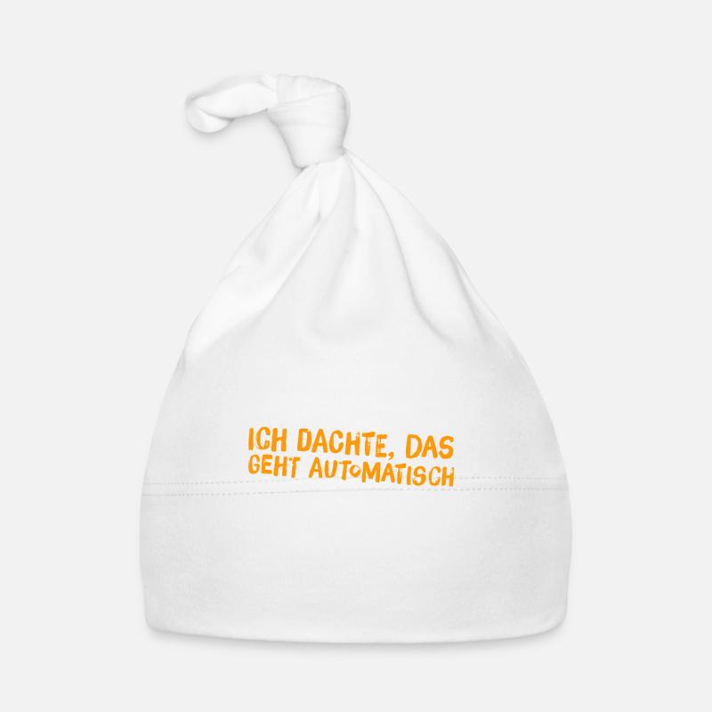 das geht nicht von selbst Baby Bio-Mütze