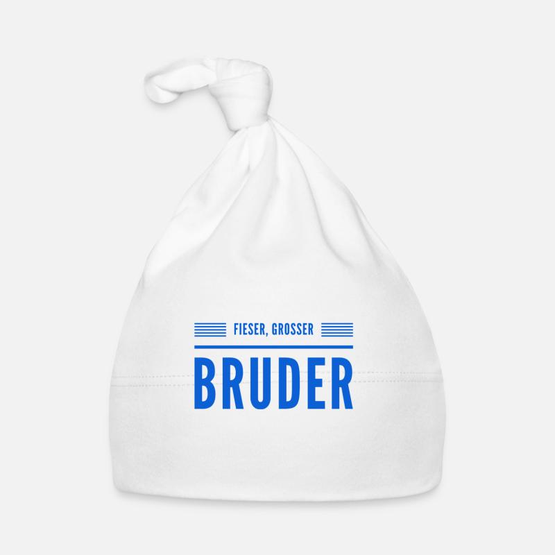 fieser, großer Bruder Baby Bio-Mütze