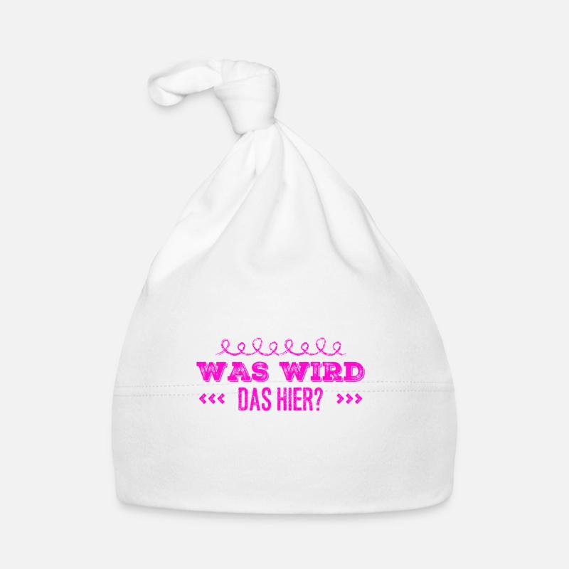 was könnte das werden? Baby Bio-Mütze