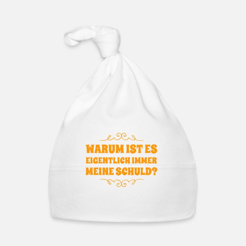 bin ich schuld? Baby Bio-Mütze