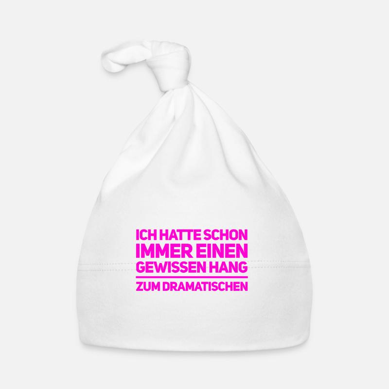 ich mag es dramatisch Baby Bio-Mütze