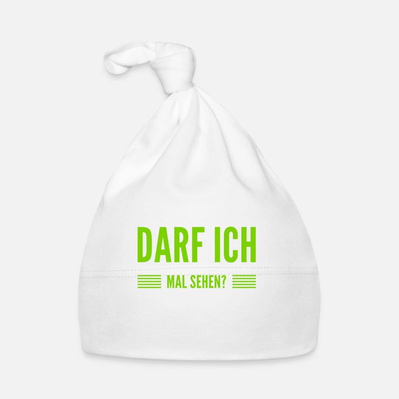 lass mal sehen Baby Bio-Mütze