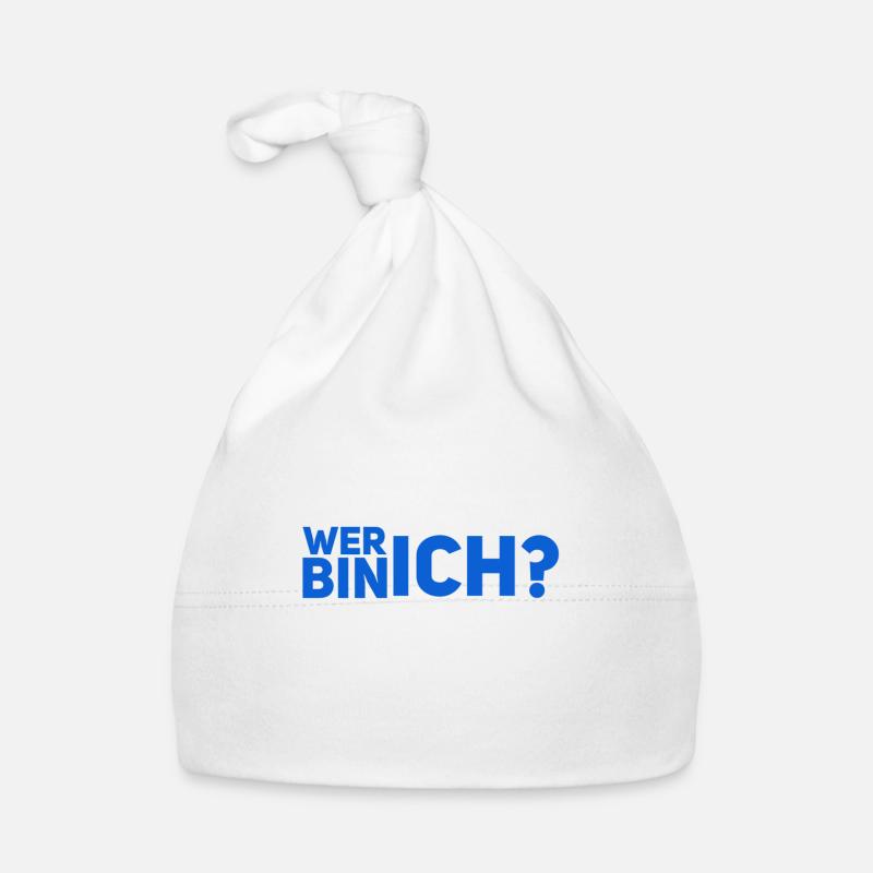 wer bin ich? Baby Bio-Mütze