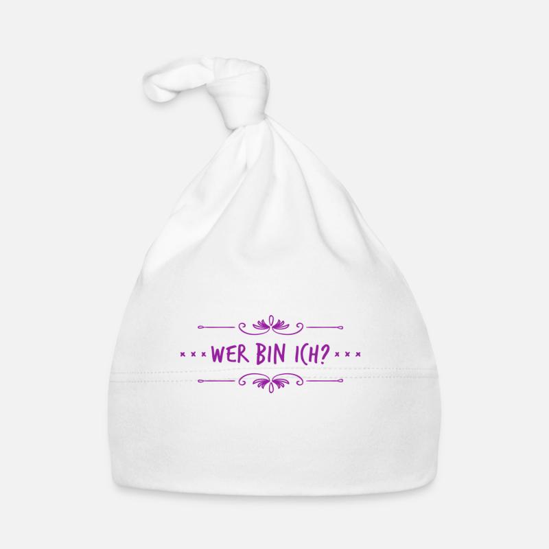 wer bin ich nur? Baby Bio-Mütze