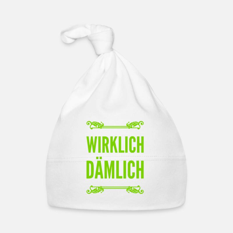 voll dämlich Baby Bio-Mütze