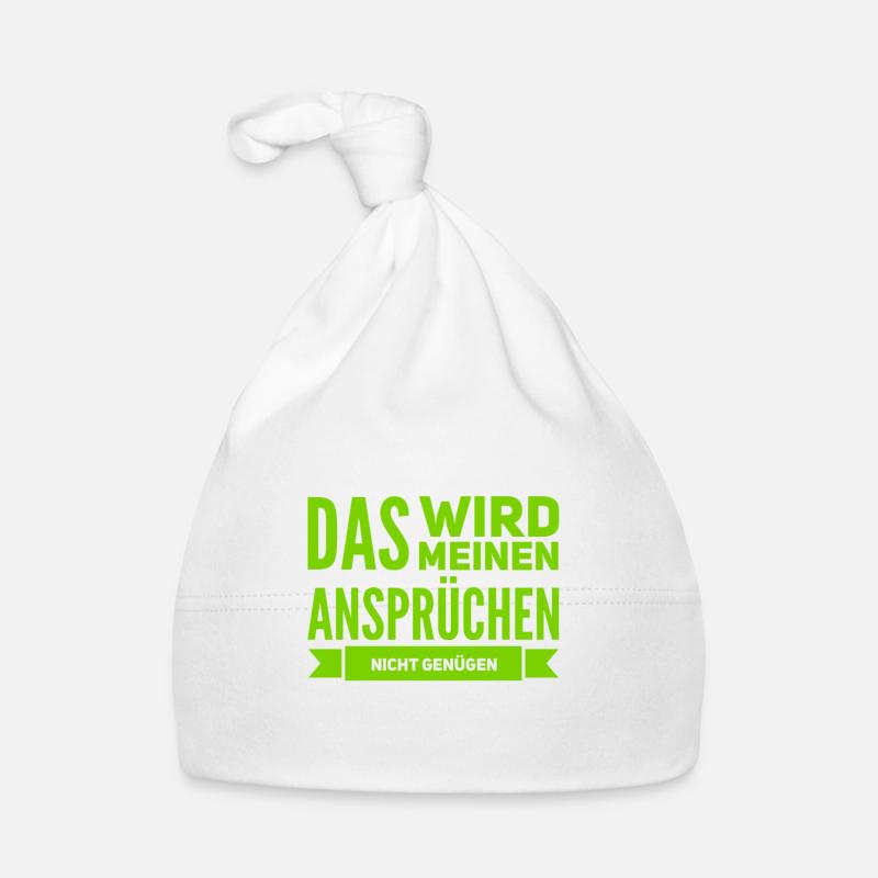 hohe Ansprüche Baby Bio-Mütze
