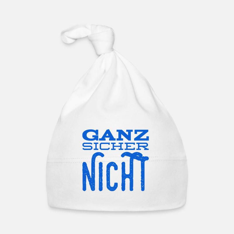 auf keinen Fall Baby Bio-Mütze