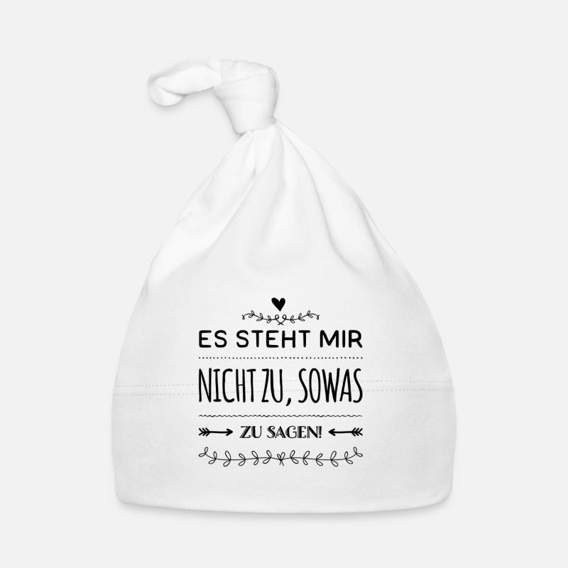 ich bin zurückhaltend Baby Bio-Mütze
