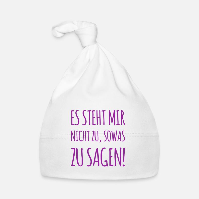 Bescheidenheit Baby Bio-Mütze