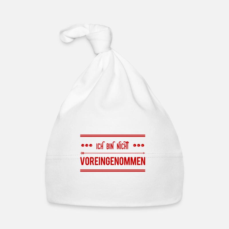 ich bin vorurteilsfrei Baby Bio-Mütze