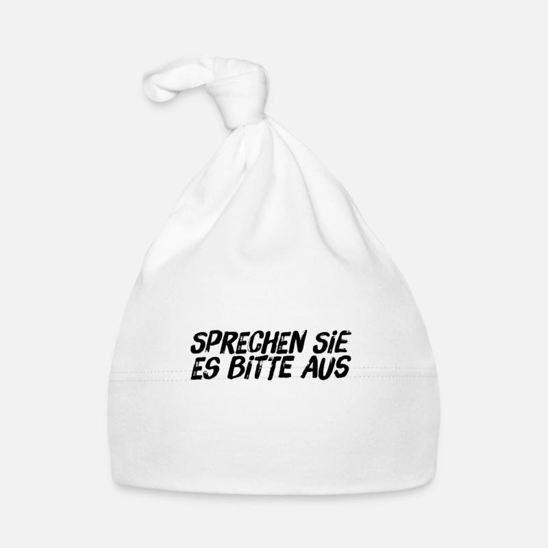 bitte aussprechen Baby Bio-Mütze