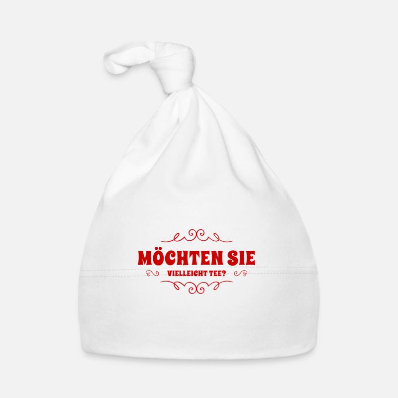magst du Tee? Baby Bio-Mütze