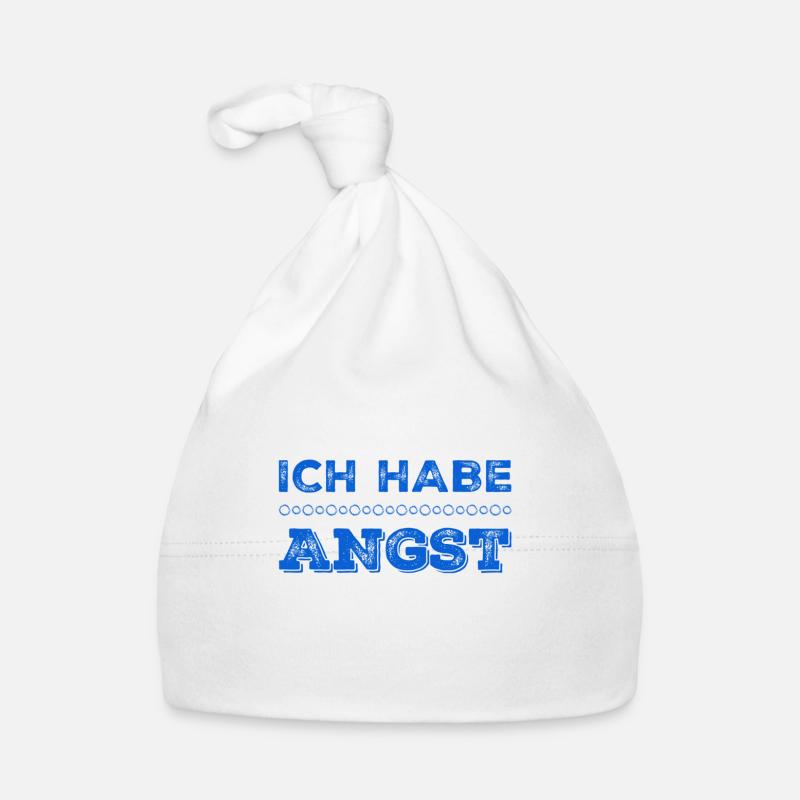 in mir ist Angst Baby Bio-Mütze
