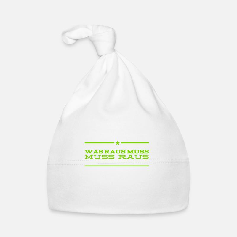 es will jetzt raus Baby Bio-Mütze