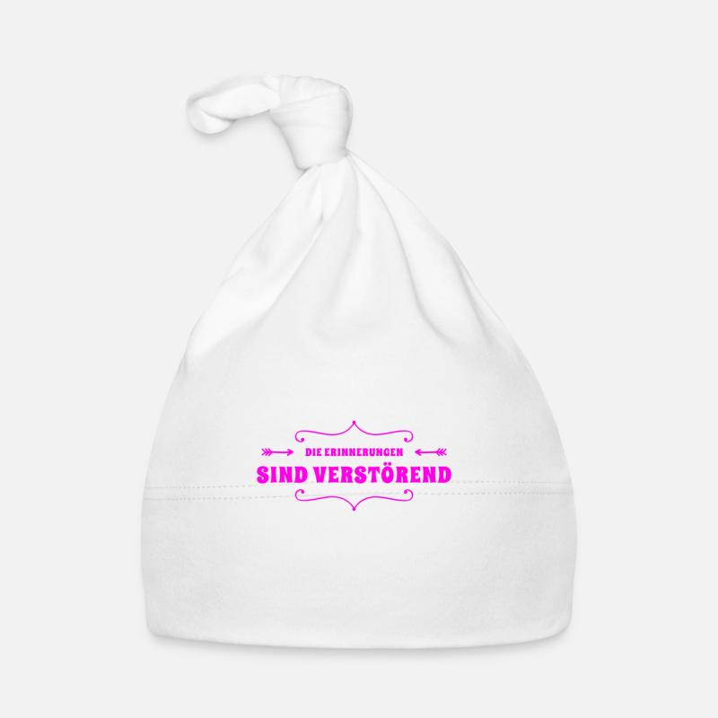 verstörende Erinnerungen Baby Bio-Mütze