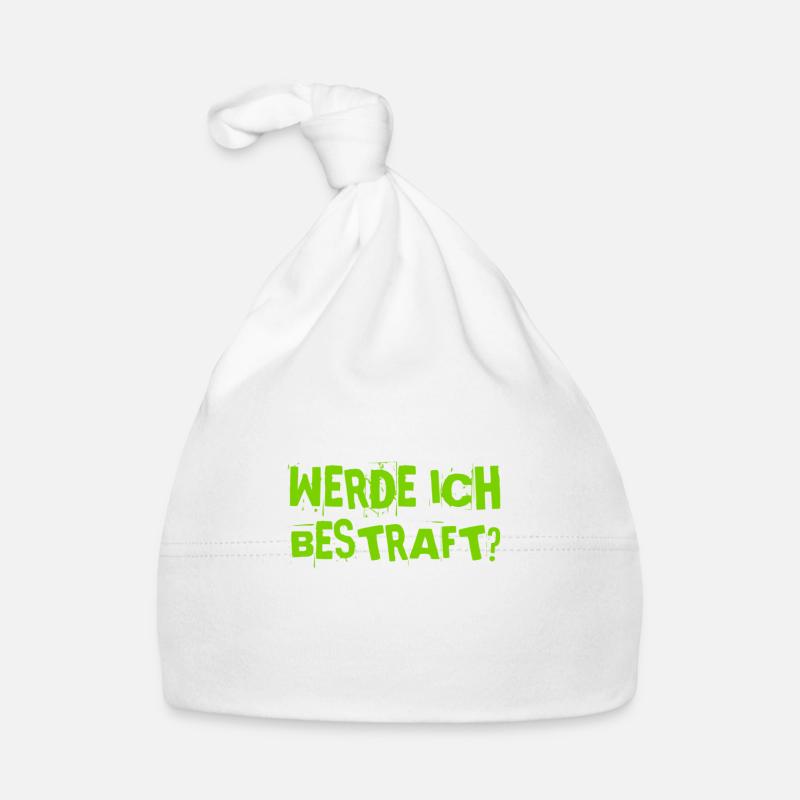 kriege ich eine Strafe? Baby Bio-Mütze