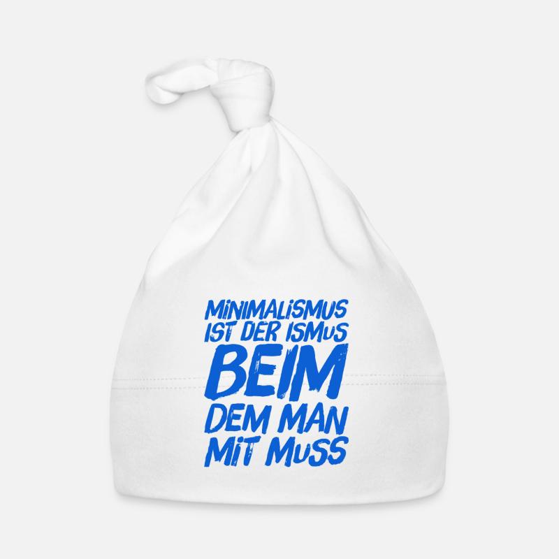 ich liebe Minimalismus Baby Bio-Mütze