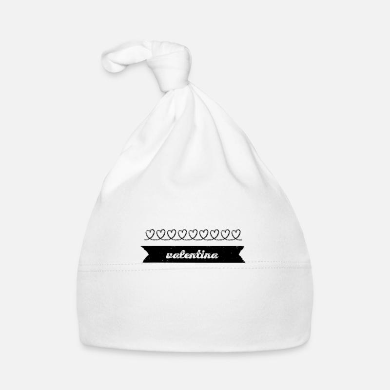 so sieht eine Valentinsfrau aus Baby Bio-Mütze