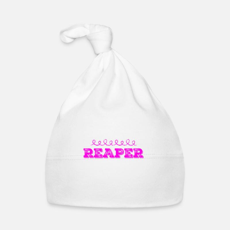 vor dir steht ein Reaper Baby Bio-Mütze