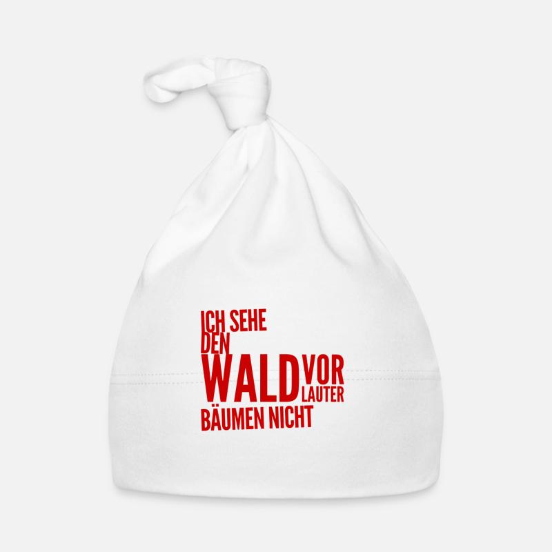 ich sehe nichts Baby Bio-Mütze