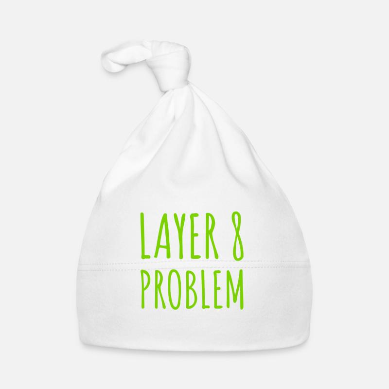 Layer 8 macht Probleme Baby Bio-Mütze