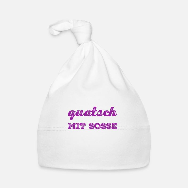 Quatsch mit Soße Baby Bio-Mütze