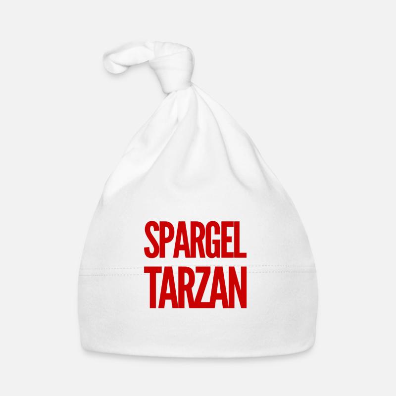 ich bin ein Spargeltarzan Baby Bio-Mütze