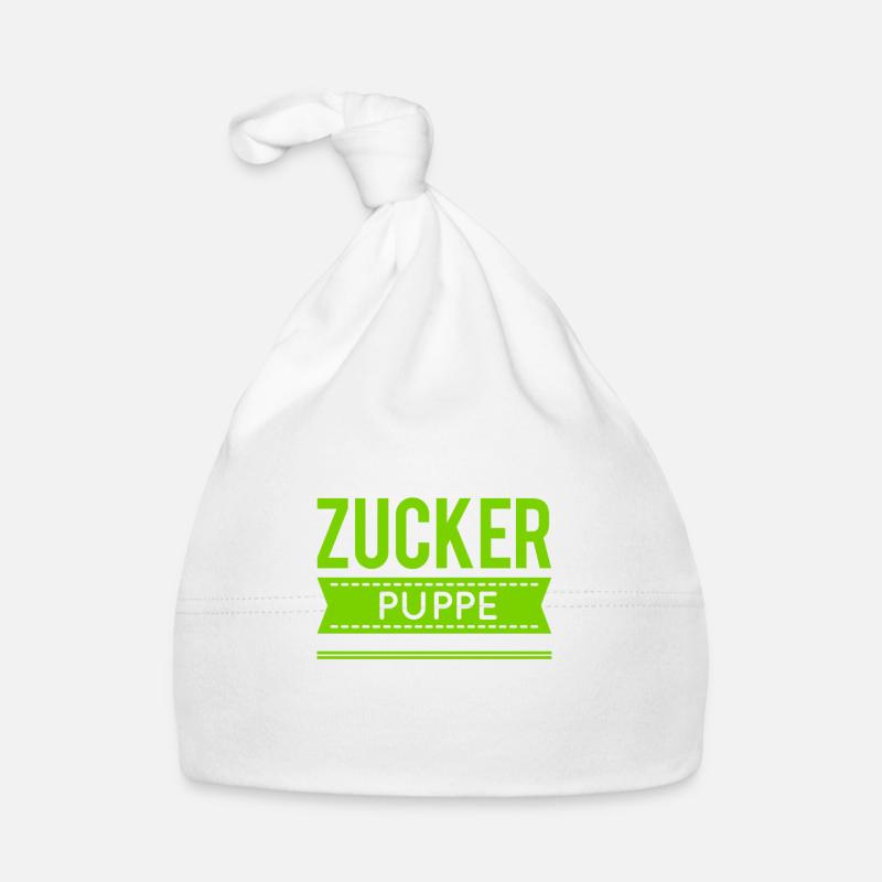 ich bin ein Zuckerpuppe Baby Bio-Mütze