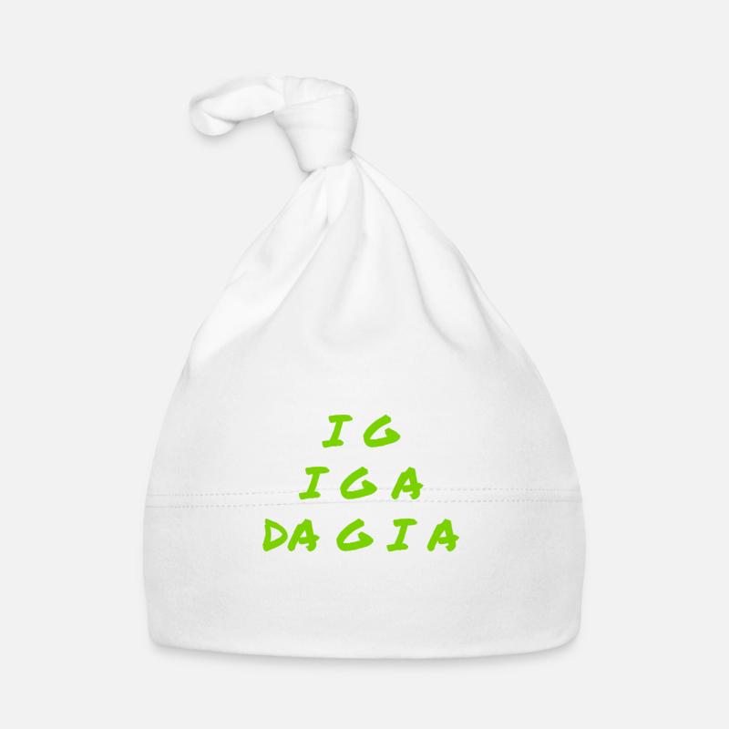 ich verschwinde Baby Bio-Mütze