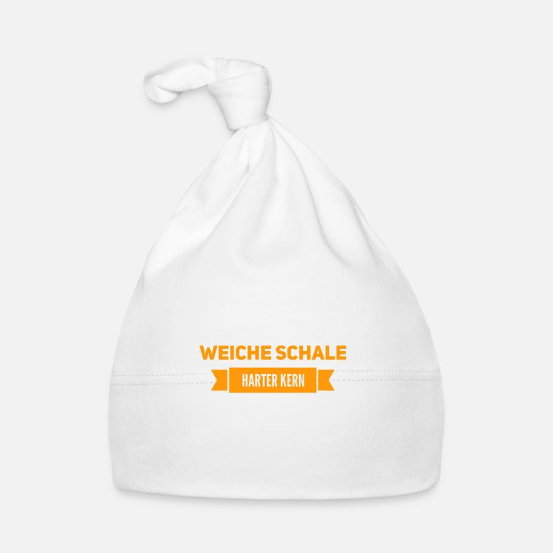 weiche Schale, harter Kern Baby Bio-Mütze
