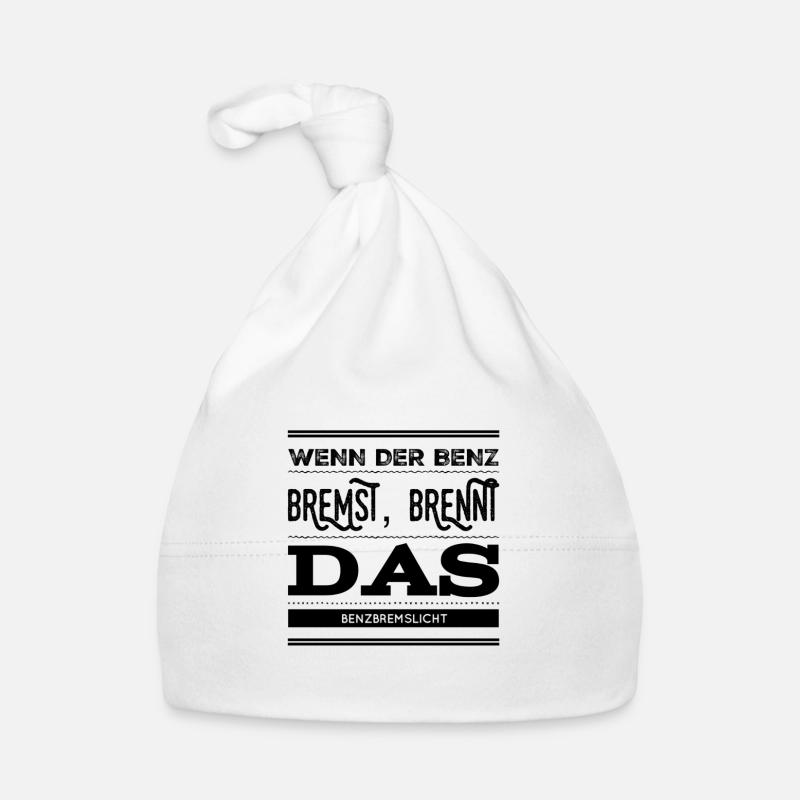 ich bremse Baby Bio-Mütze
