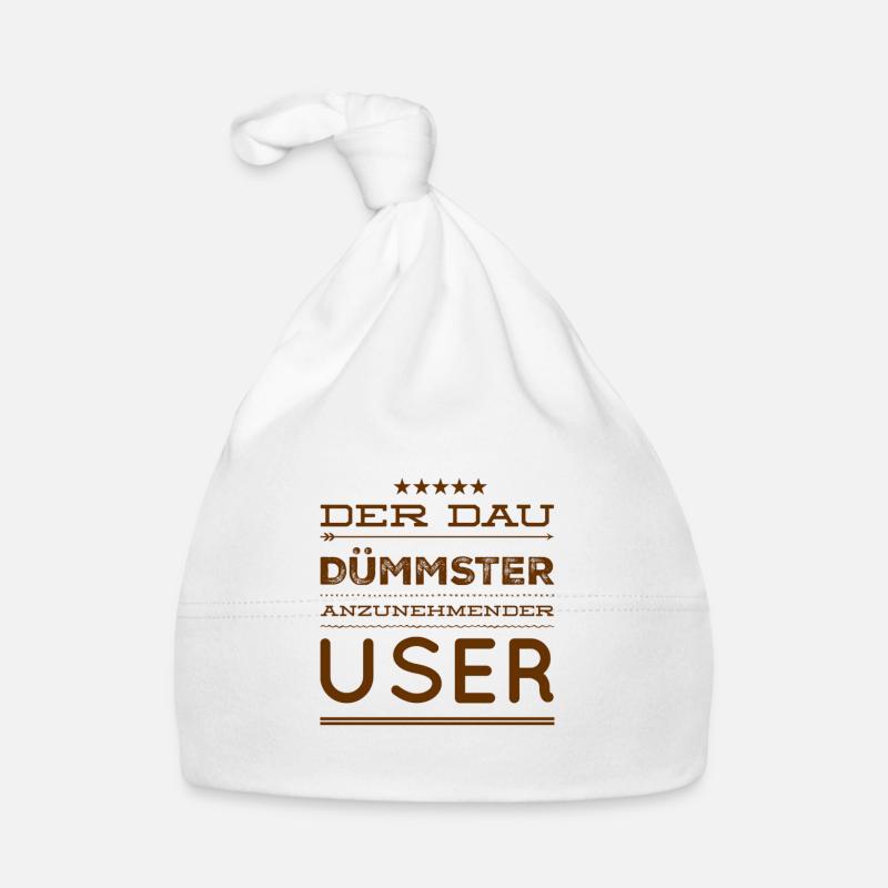 dümmster User Baby Bio-Mütze