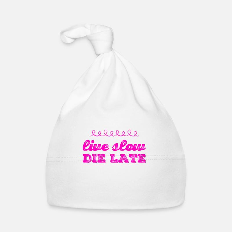 I'm going slow Organic Baby Cap