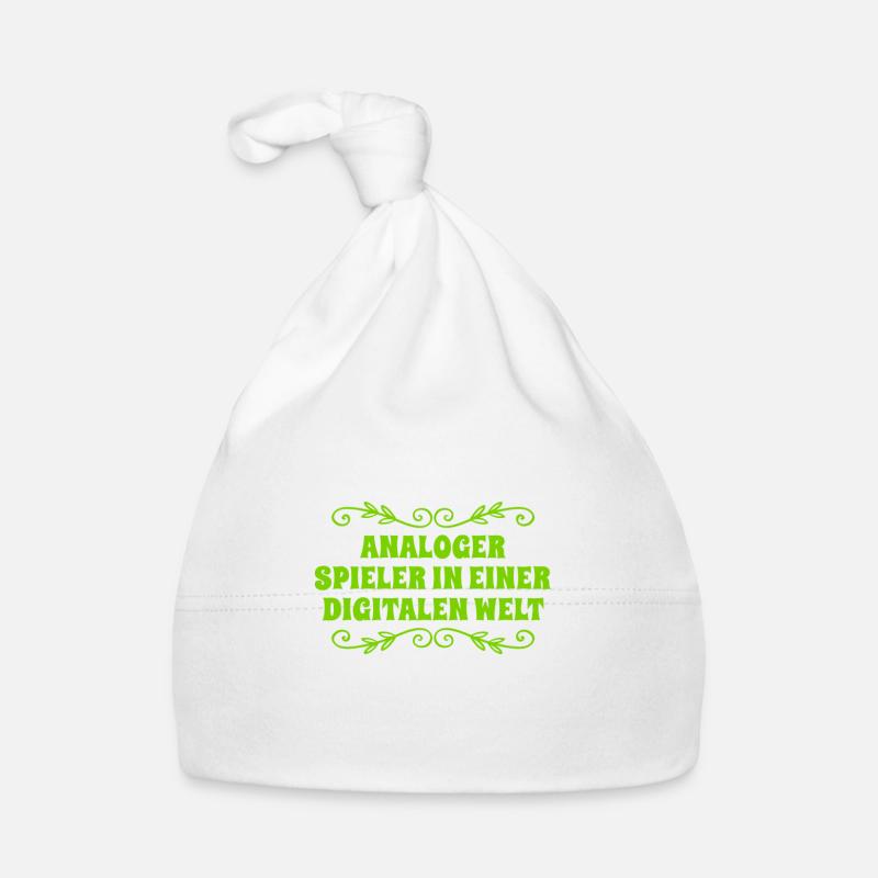 I like it analog Organic Baby Cap