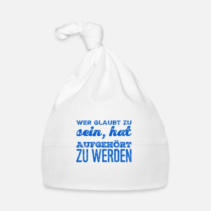 entwickel dich Baby Bio-Mütze