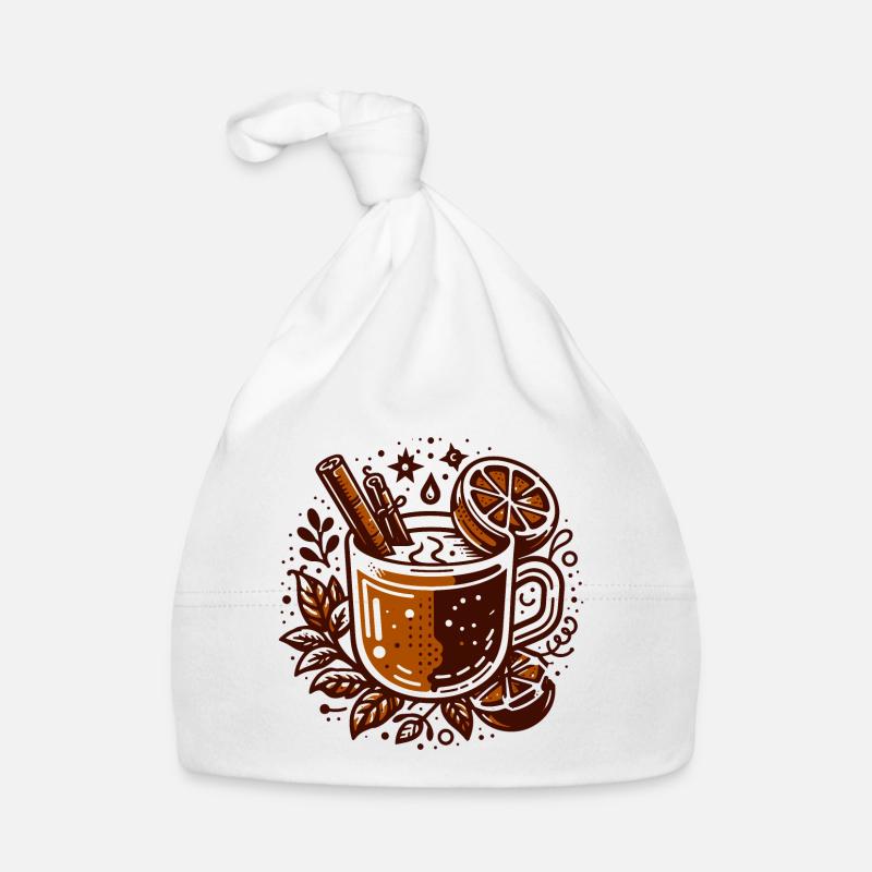 BOISSON CHAUDE D’HIVER CAFÉ CAFÉ THÉ TEMPS DE REPOS Bonnet bio Bébé