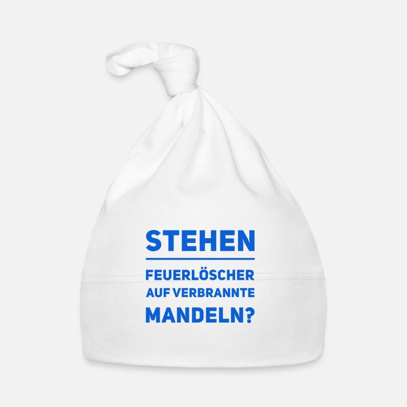 welche Mandeln magst du? Baby Bio-Mütze
