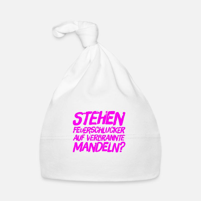 wer mag verbrannte Mandeln? Baby Bio-Mütze