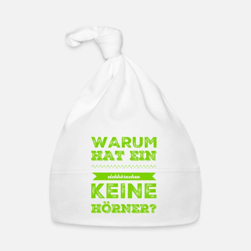 Eichhörnchen Baby Bio-Mütze