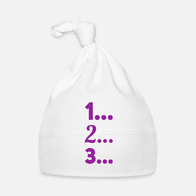 die Uhr tickt Baby Bio-Mütze