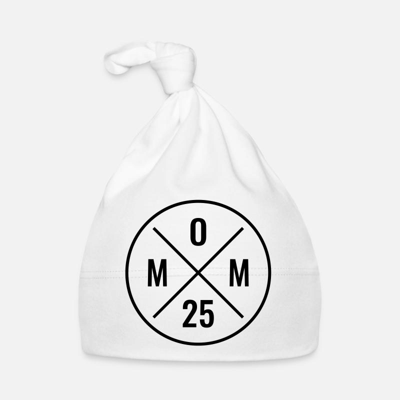 Mom 25 Baby Geburt Mutter Muttertag Mama 2025 Baby Bio-Mütze