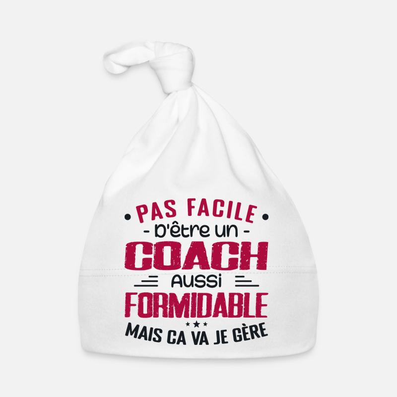 COACH Sports Coach Gift Coach Formidable Organic Baby Cap