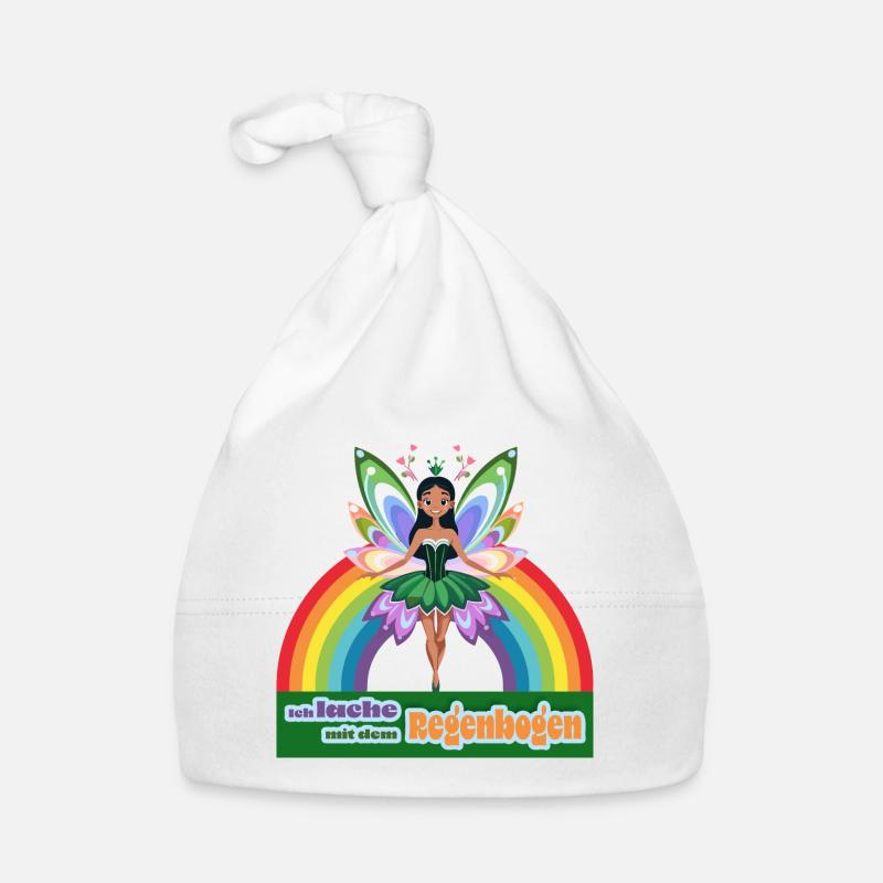 Fée arc-en-ciel Bonnet bio Bébé