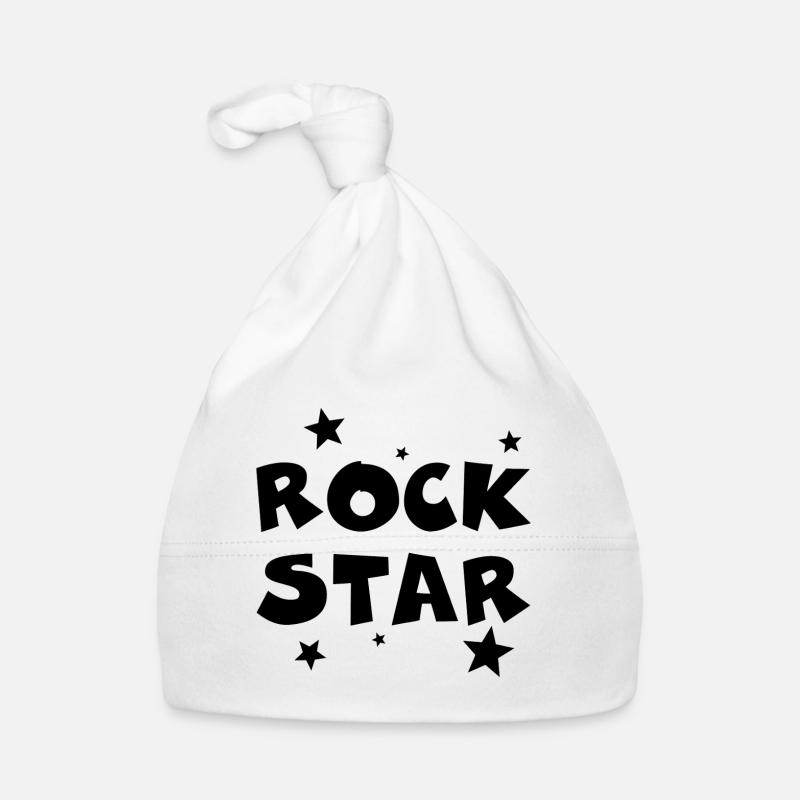 Rock Star Organic Baby Cap