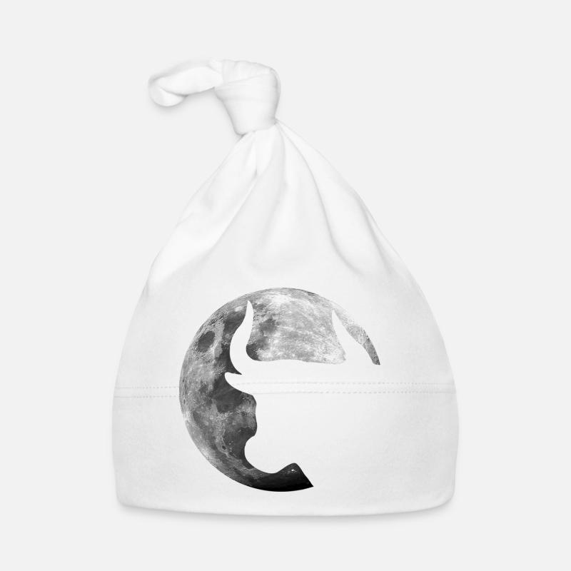 Taurus in the full moon Organic Baby Cap