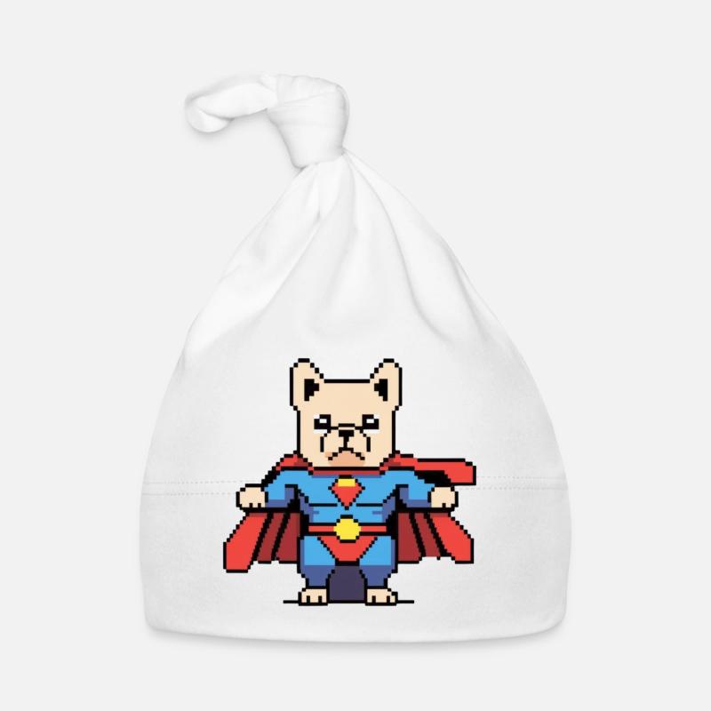 PixelPaws Baby Bio-Mütze